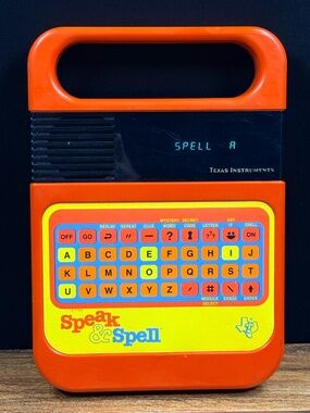 TEXAS INSTRUMENTS 1978 Speak & Spell Game